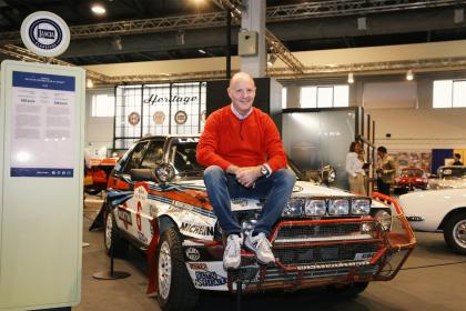 O Miki Biasion περνά τις εξετάσεις της FCA Heritage