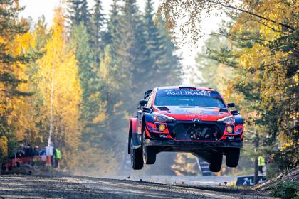 Διπλό βάθρο για τη Hyundai στο Ράλι Φινλανδίας