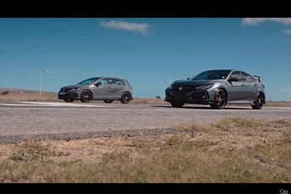 Honda Civic Type R VS VW Golf GTI TCR