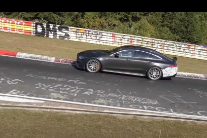 Η Mercedes-Benz AMG GT 73e σε δοκιμές στο Nurburgring