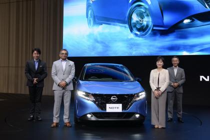 Η Nissan λανσάρει το  ολοκαίνουργιο Note στην Ιαπωνία