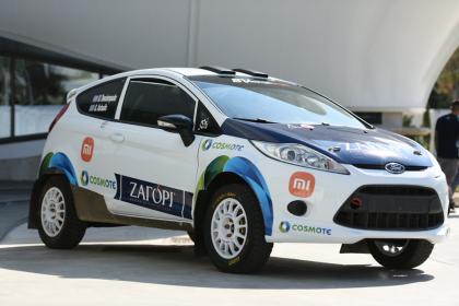 Οι Θεοχαρόπουλος-Κότσαλης στο Ράλλυ Ακρόπολις με Ford Fiesta Rally4/R2