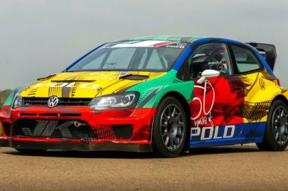 Ένα διαφορετικό livery της VW για τα 50 χρόνια του Polo