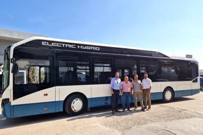 Υβριδικό λεωφορείο στα Χανιά