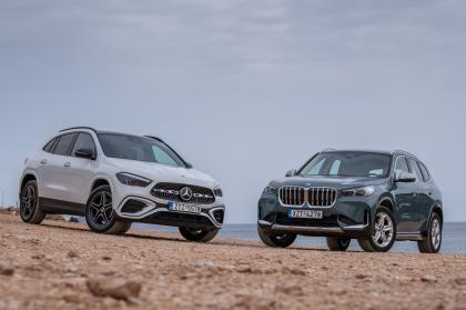 Test: Mercedes-Benz GLA250 e 218Ps vs BMW X1 xDrive 25e 245Ps