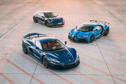 H Rimac εξετάζει την εξαγορά των μετοχών της Porsche στην Bugatti