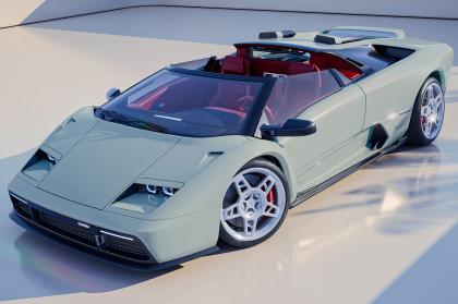 Καταπληκτικό restomod της Lamborghini Diablo Roadster