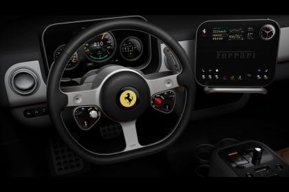 Η Ferrari αποκαλύπτει το όνομα και το εσωτερικό του πρώτου της ηλεκτρικού μοντέλου 