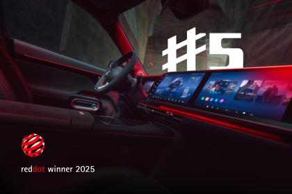 To smart#5 κερδίζει το βραβείο Red Dot για το infotainment HMI