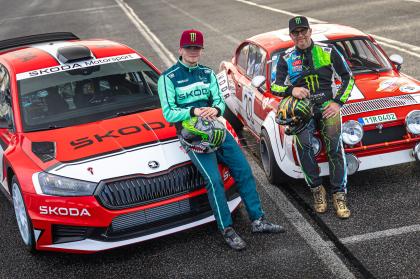 Petter και Oliver Solberg οδήγησαν το Skoda 200RS [+video]