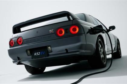 H Nissan παρουσίασε την ηλεκτρική εκδοχή του Skyline R32