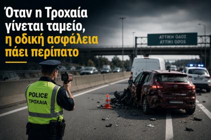 Όταν η Τροχαία γίνεται ταμείο, η οδική ασφάλεια πάει περίπατο 