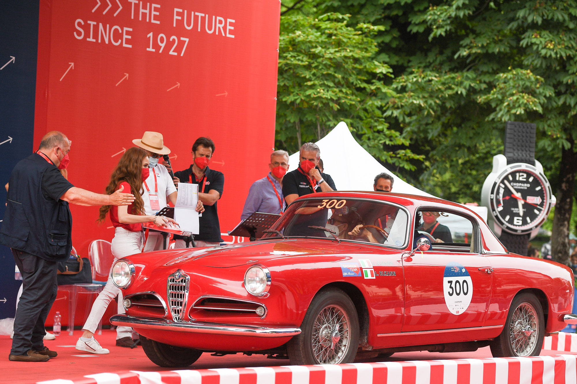 Νίκη της Alfa Romeo στο Mille Miglia