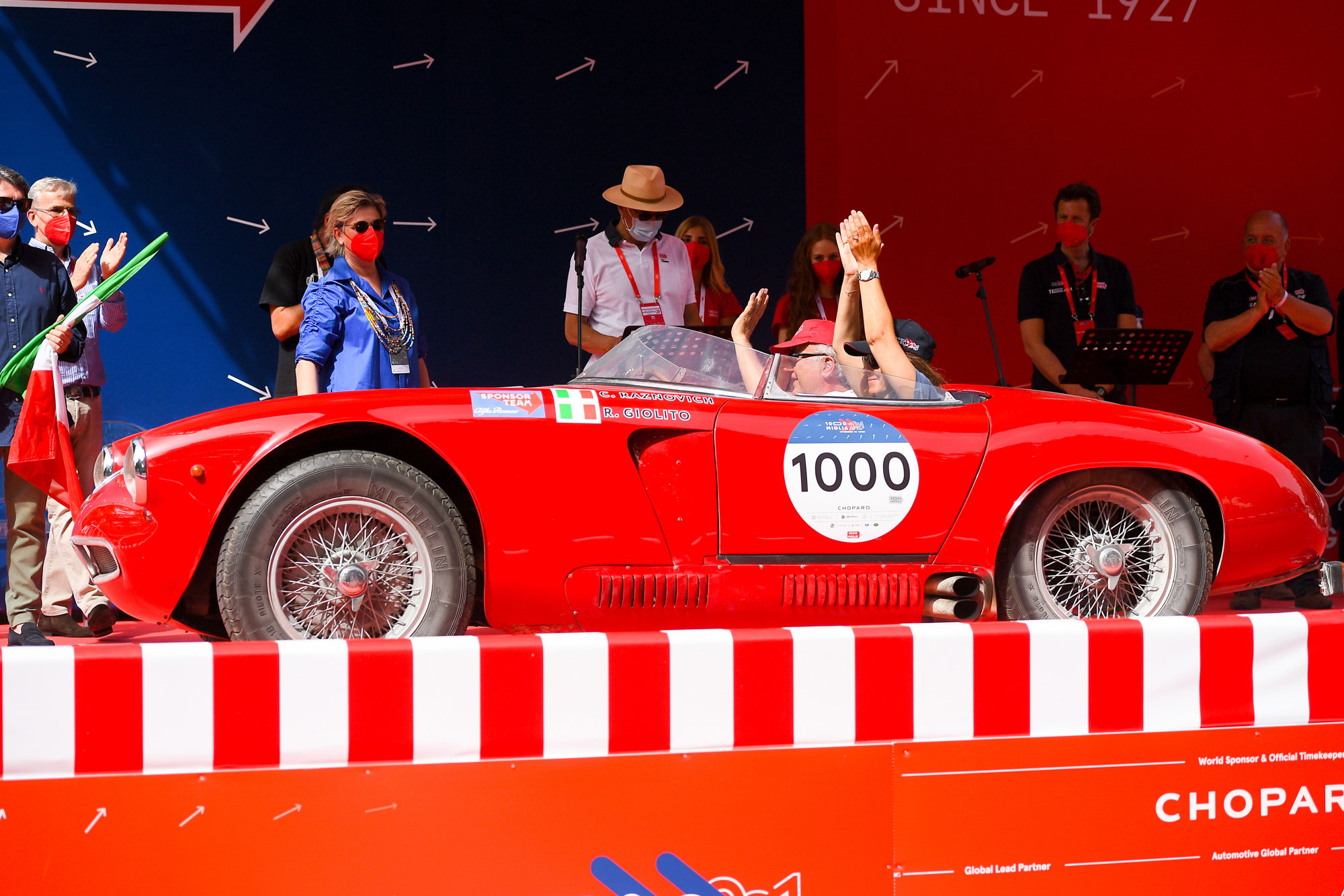 Νίκη της Alfa Romeo στο Mille Miglia