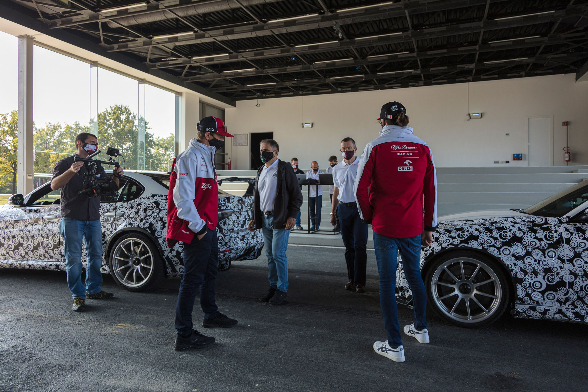 Οι Räikkönen και Giovinazzi, δοκιμάζουν τη νέα Giulia GTA