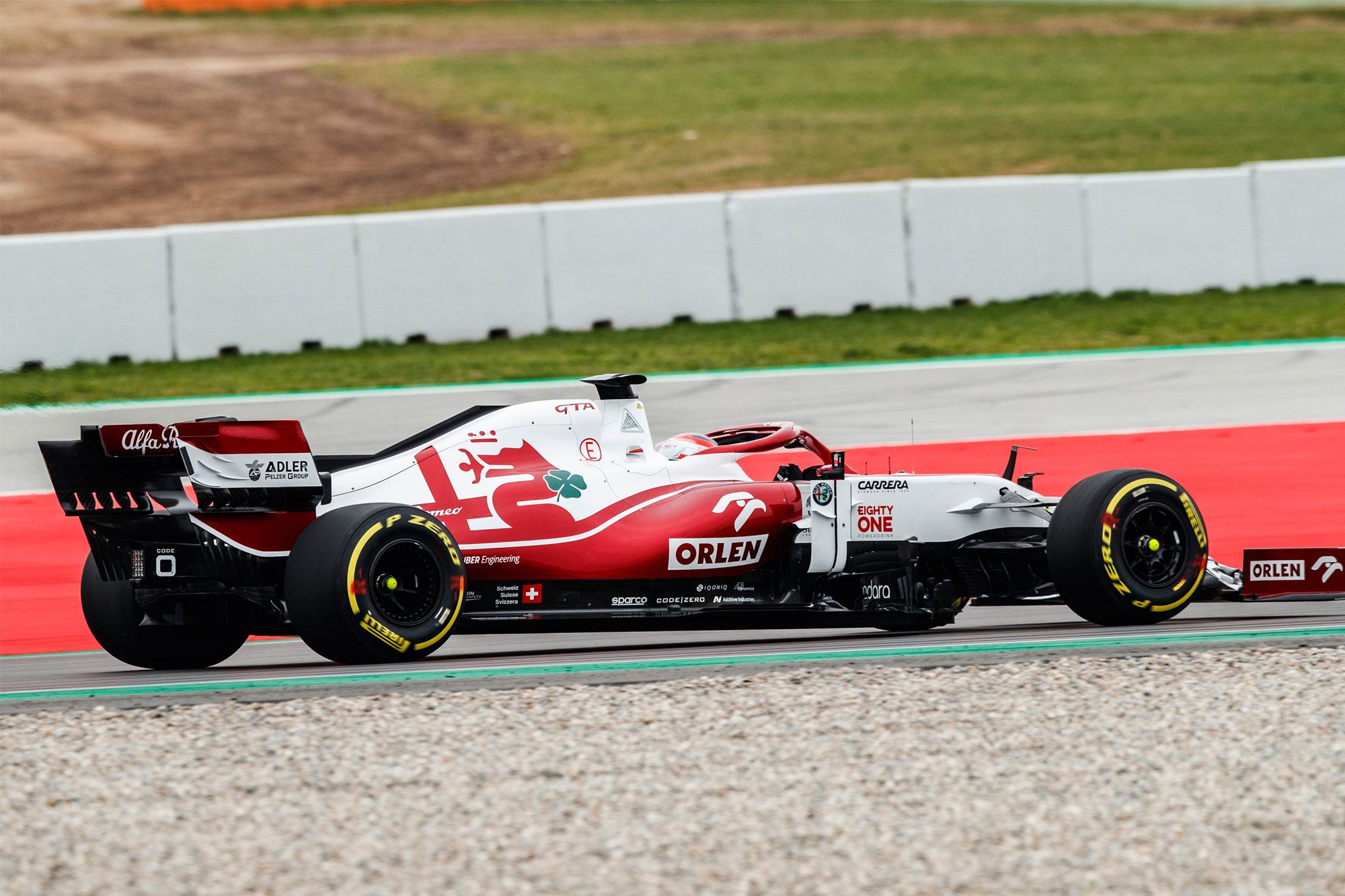 Shakedown για την Alfa Romeo C41