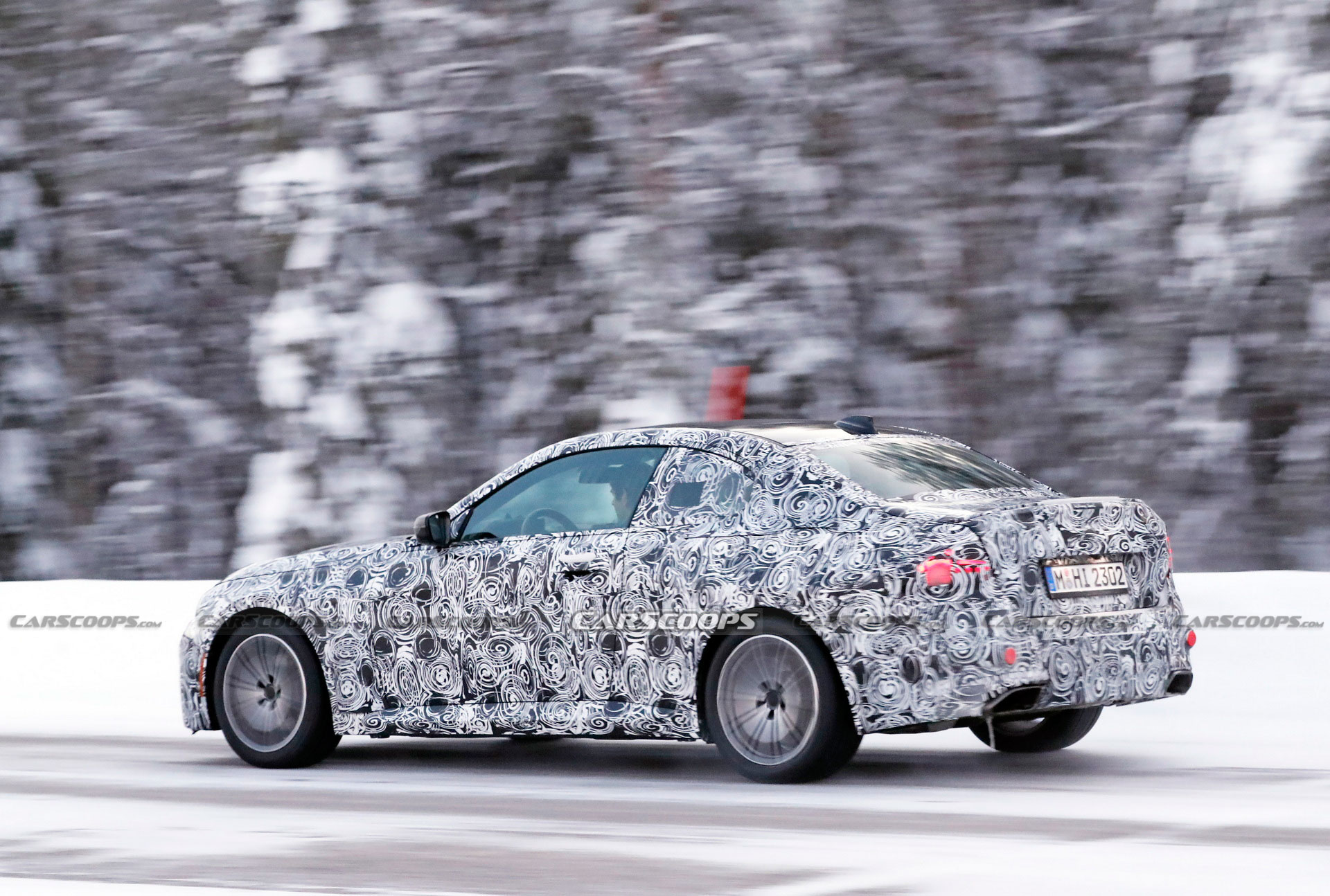 Spyshots: BMW σειρά 2 coupe