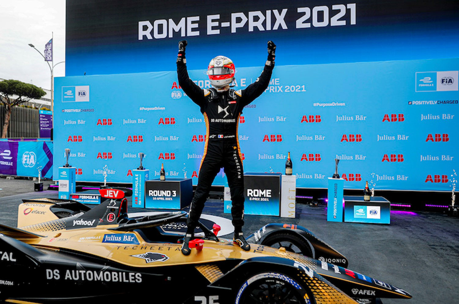 Νίκη του DS E-Tense FE21 στο Ε-Prix της Ρώμης