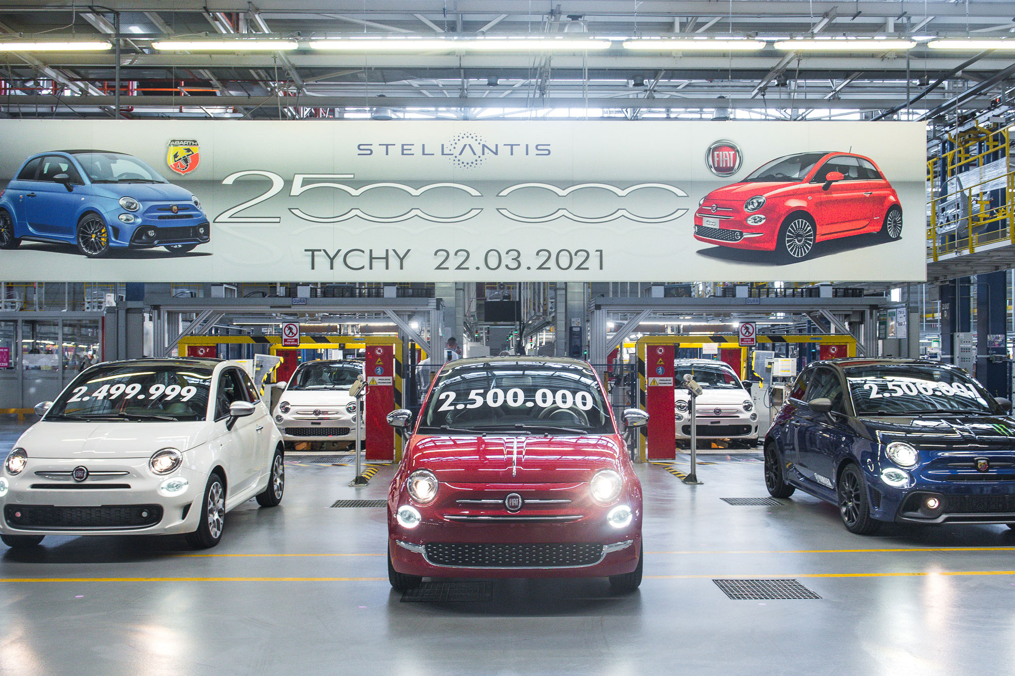 Το Fiat 500 έφτασε τα 2,5 εκατομμύρια