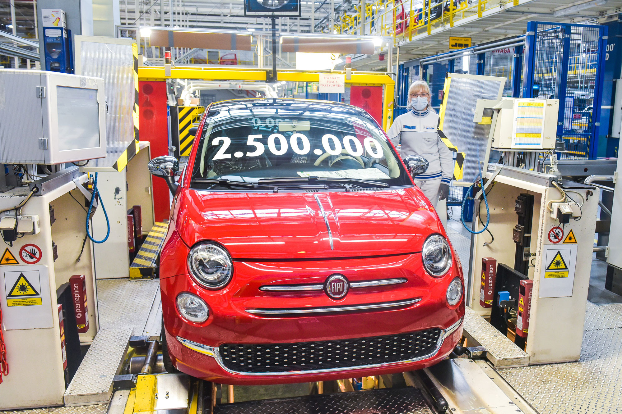 Το Fiat 500 έφτασε τα 2,5 εκατομμύρια