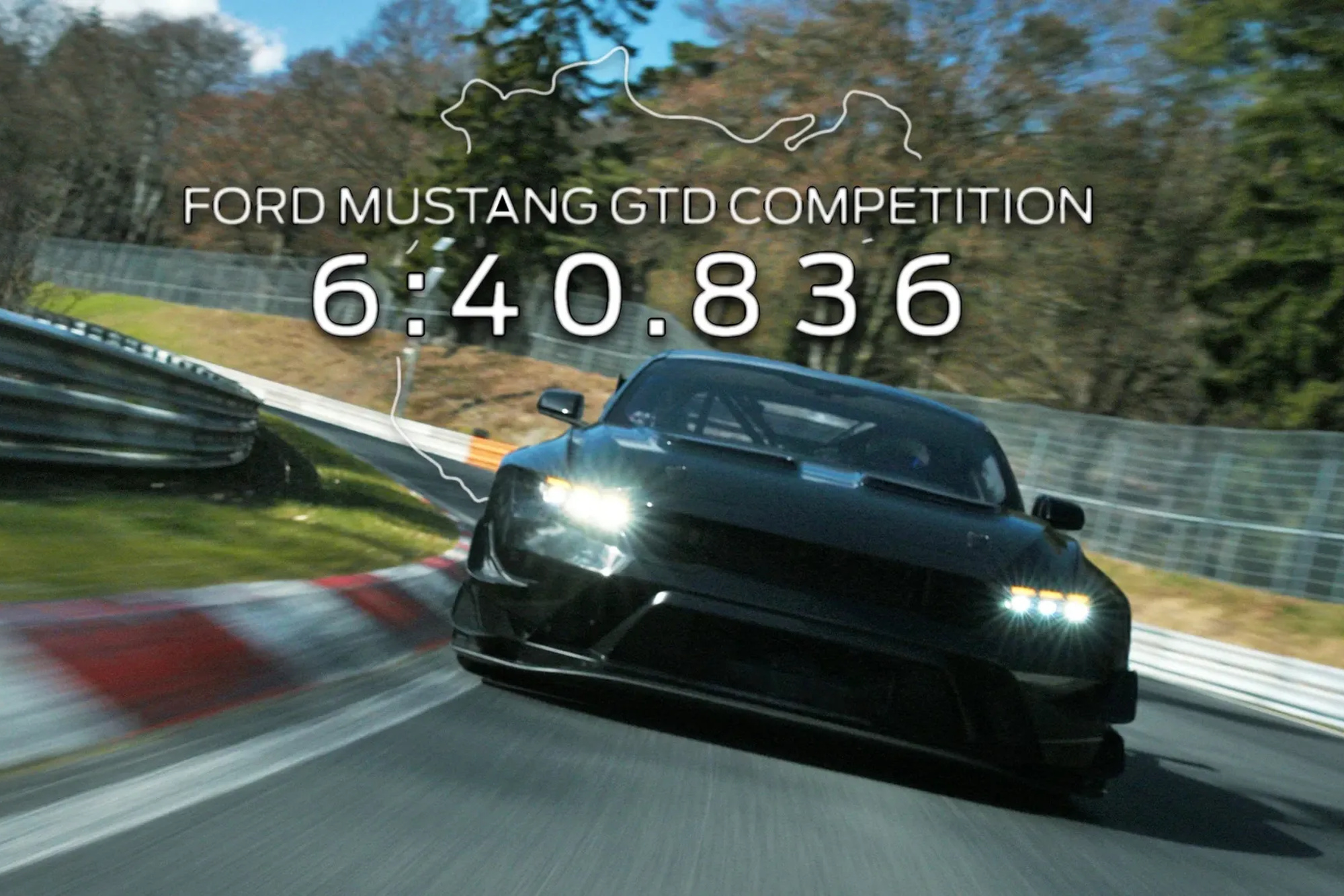 Ford Mustang GTD Competition: Πήρε πίσω τον αμερικανικό θρόνο στο Nürburgring με 6:40,835