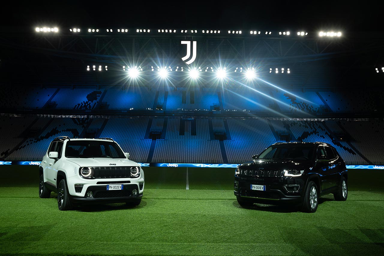 Τα νέα Plug-in Hybrid μοντέλα της Jeep «παίζουν μπάλα» με τα αστέρια της Juventus 
