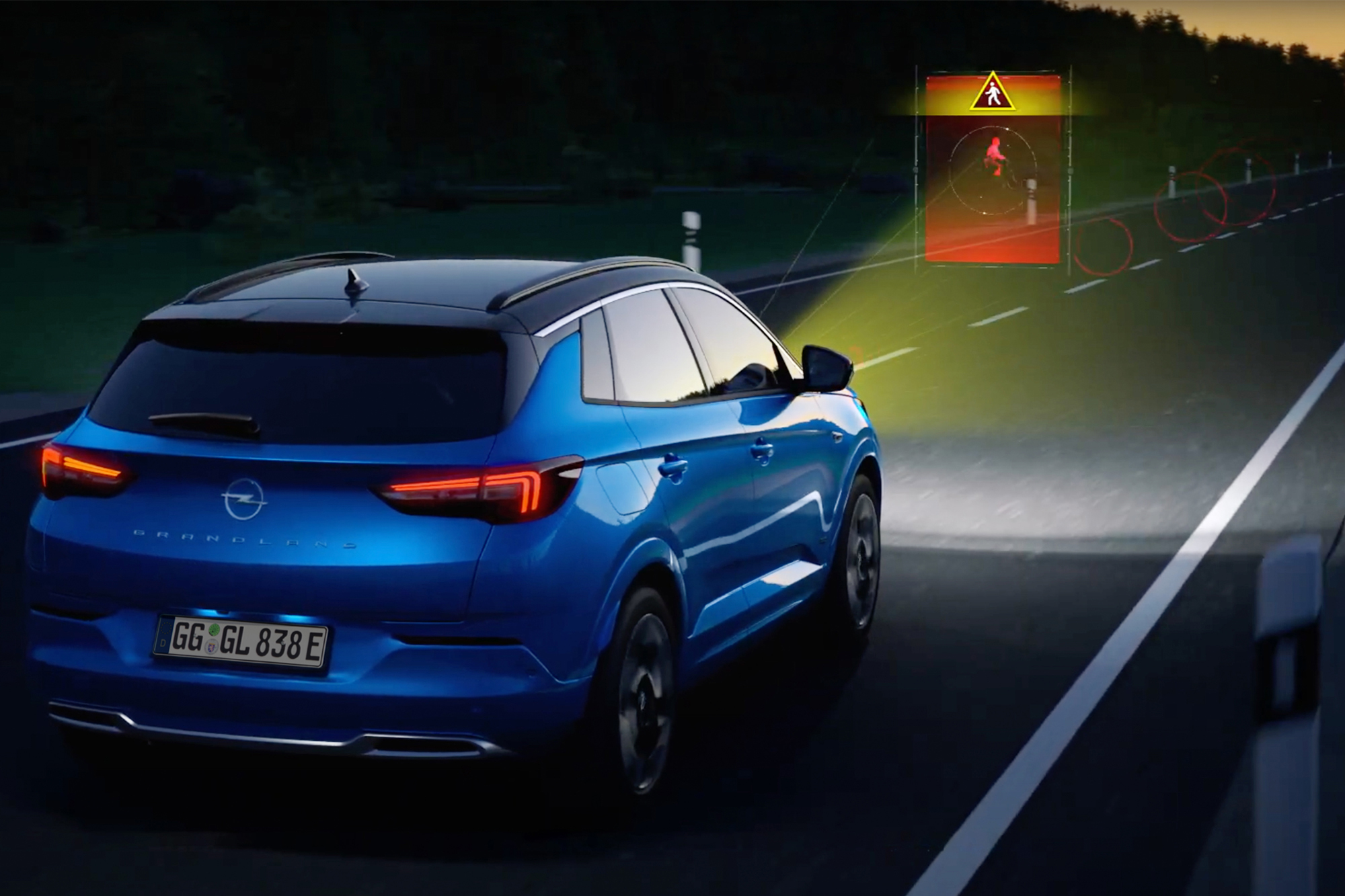 Σύστημα Night Vision στο Νέο Opel Grandland