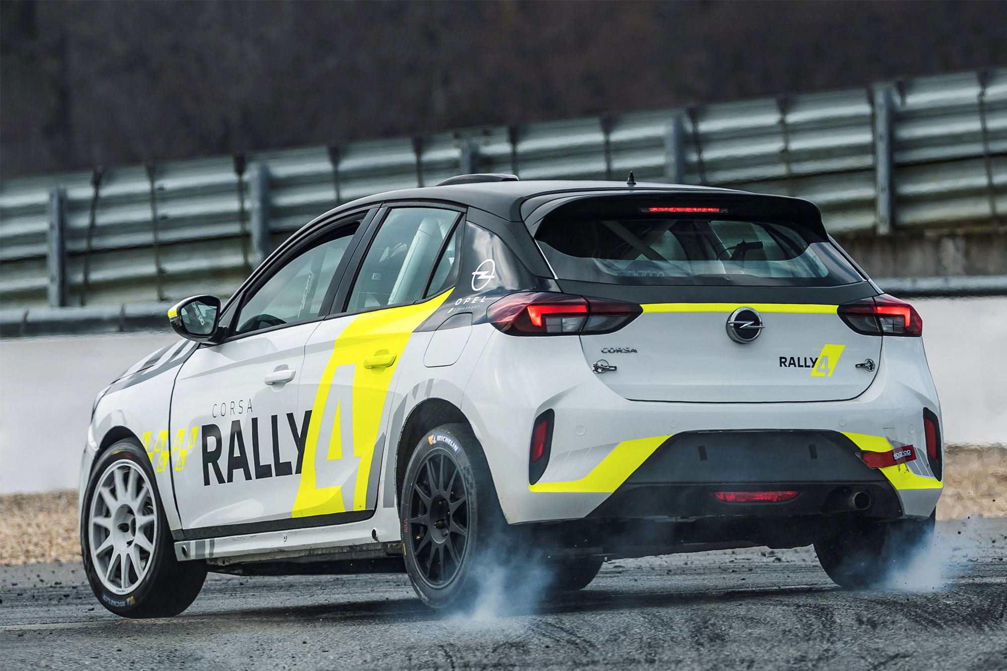 Το Opel Corsa Rally4 στον πρώτο διεθνή διαγωνισμό στο Barum Czech Rally Zlín