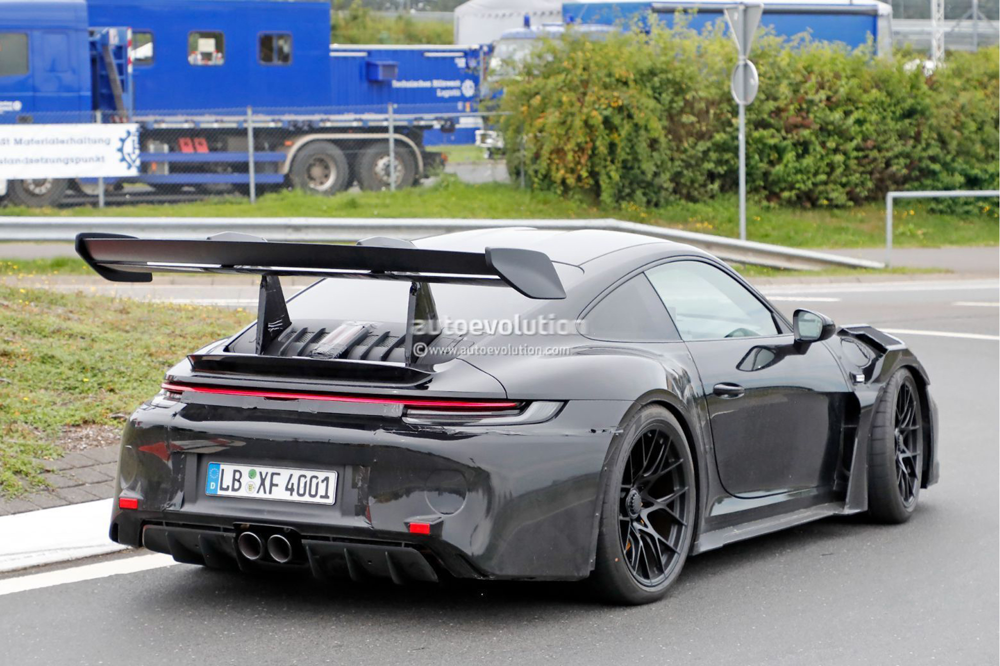 Spyshots: Porsche 911 GT3 RS