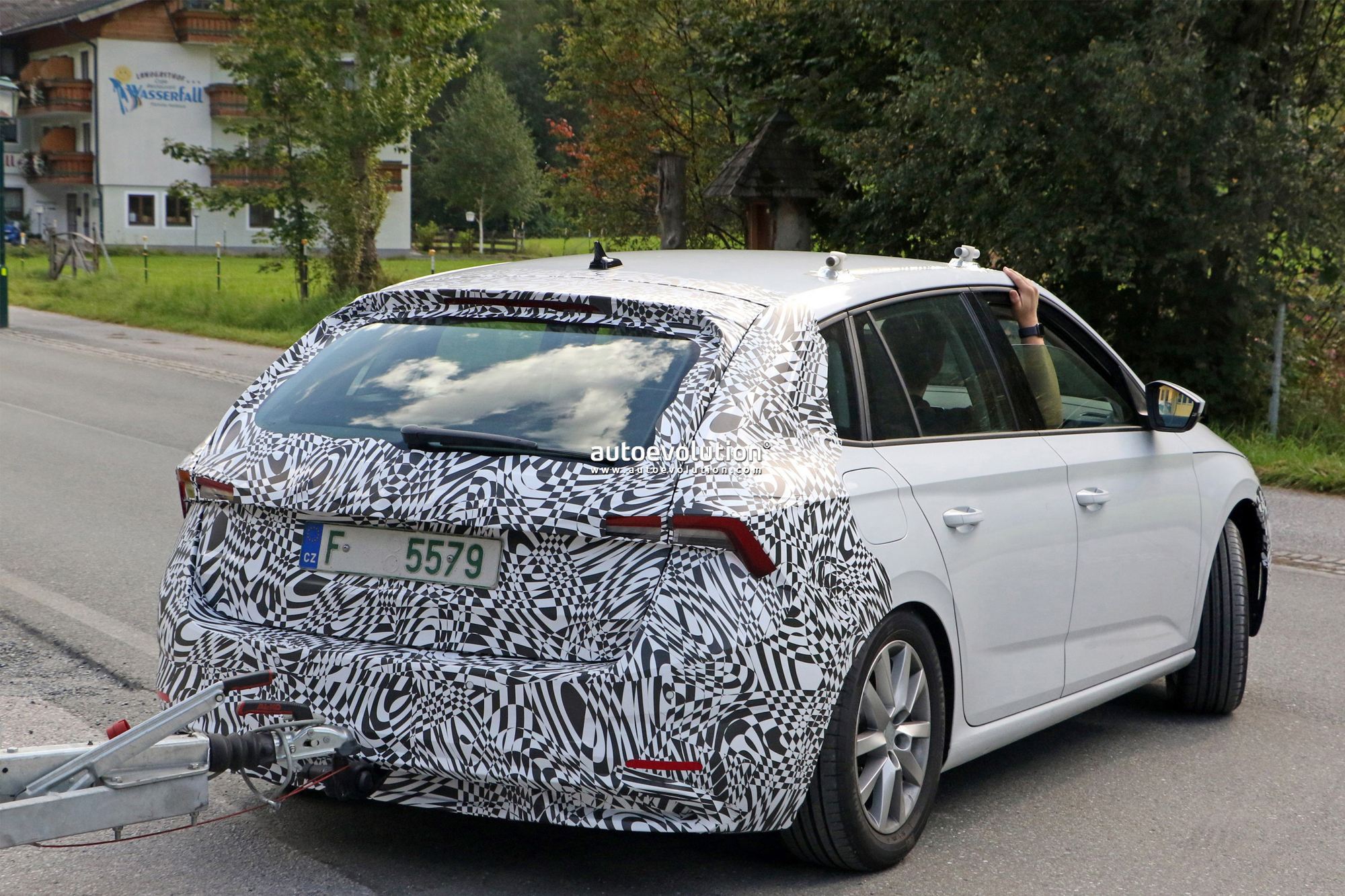 Spyshots: Skoda Scala MY22