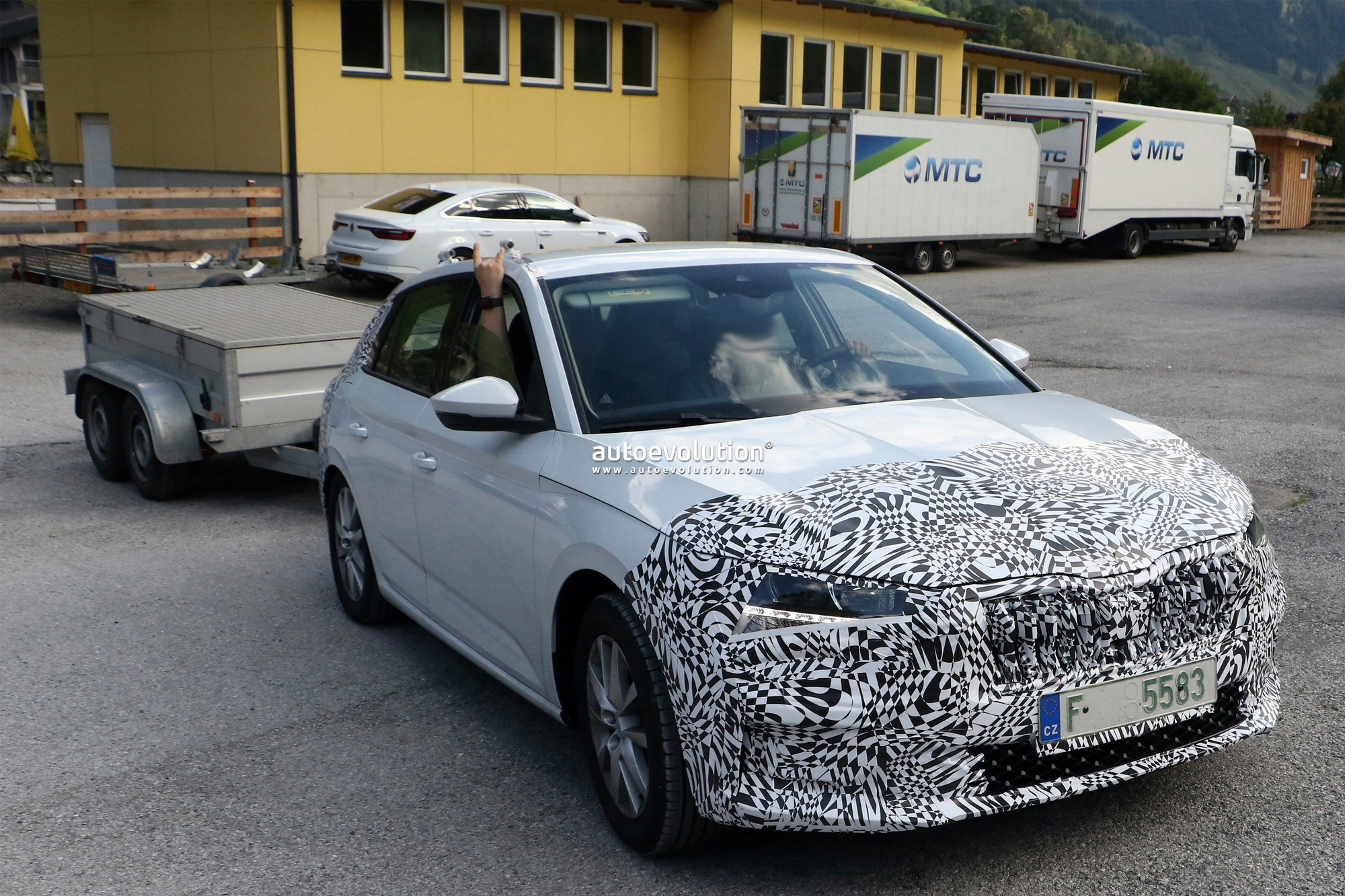 Spyshots: Skoda Scala MY22