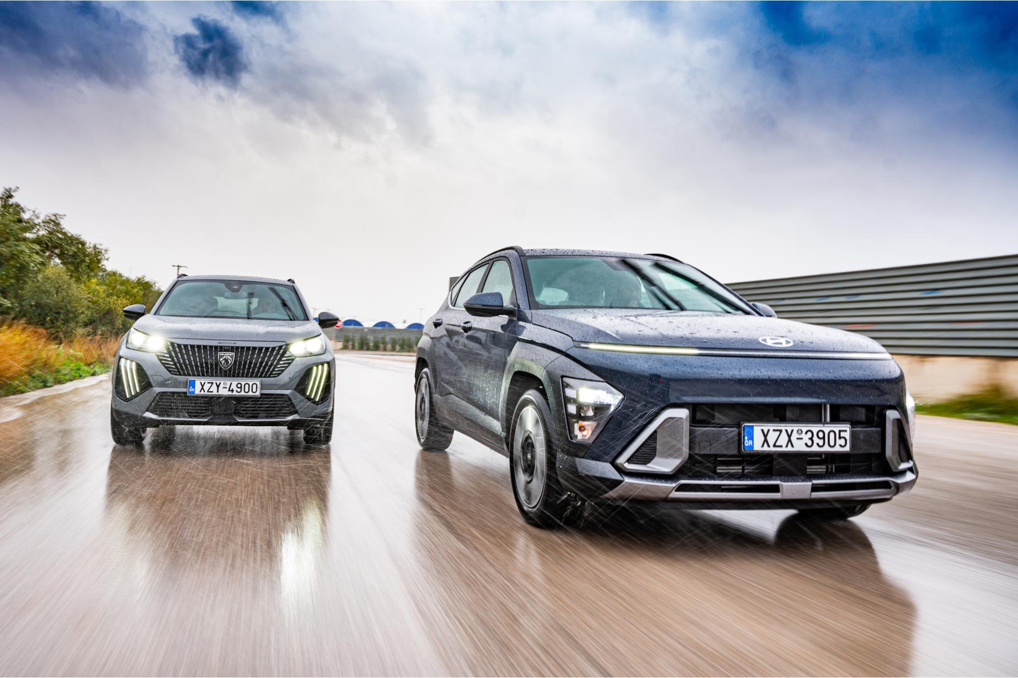 Test: Hyundai Kona 1.0T 120Ps VS Peugeot 2008 1.2 PureTech 100Ps