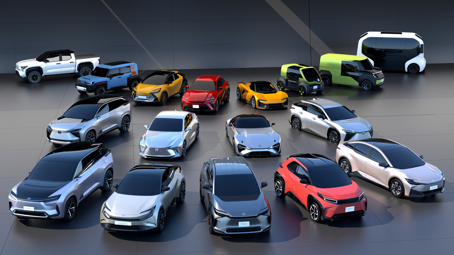 Δεκαπέντε νέα ηλεκτρικά αυτοκίνητα από την Toyota