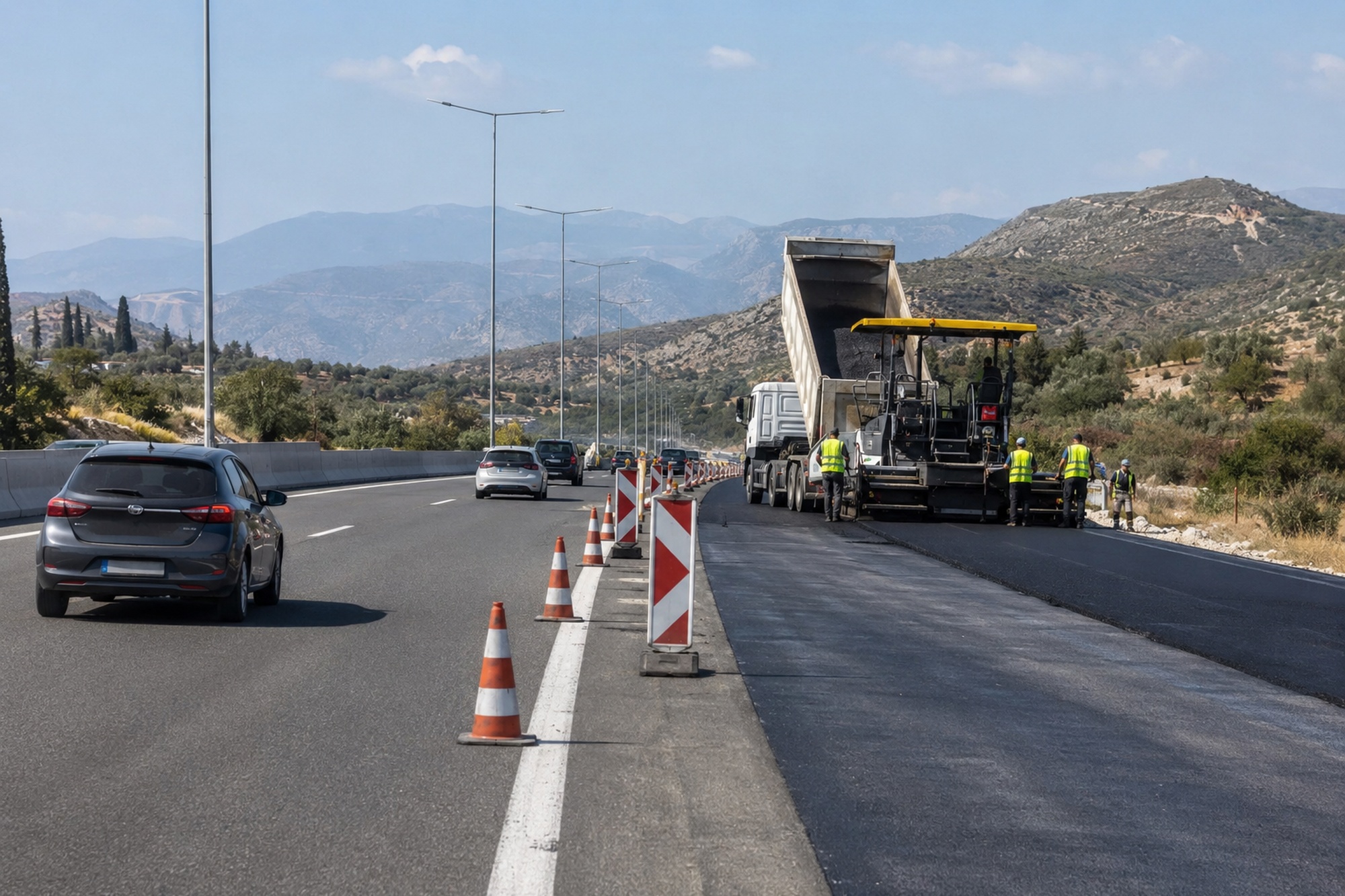 Κυκλοφοριακές ρυθμίσεις στα διόδια Θήβας έως τις 8 Αυγούστου 