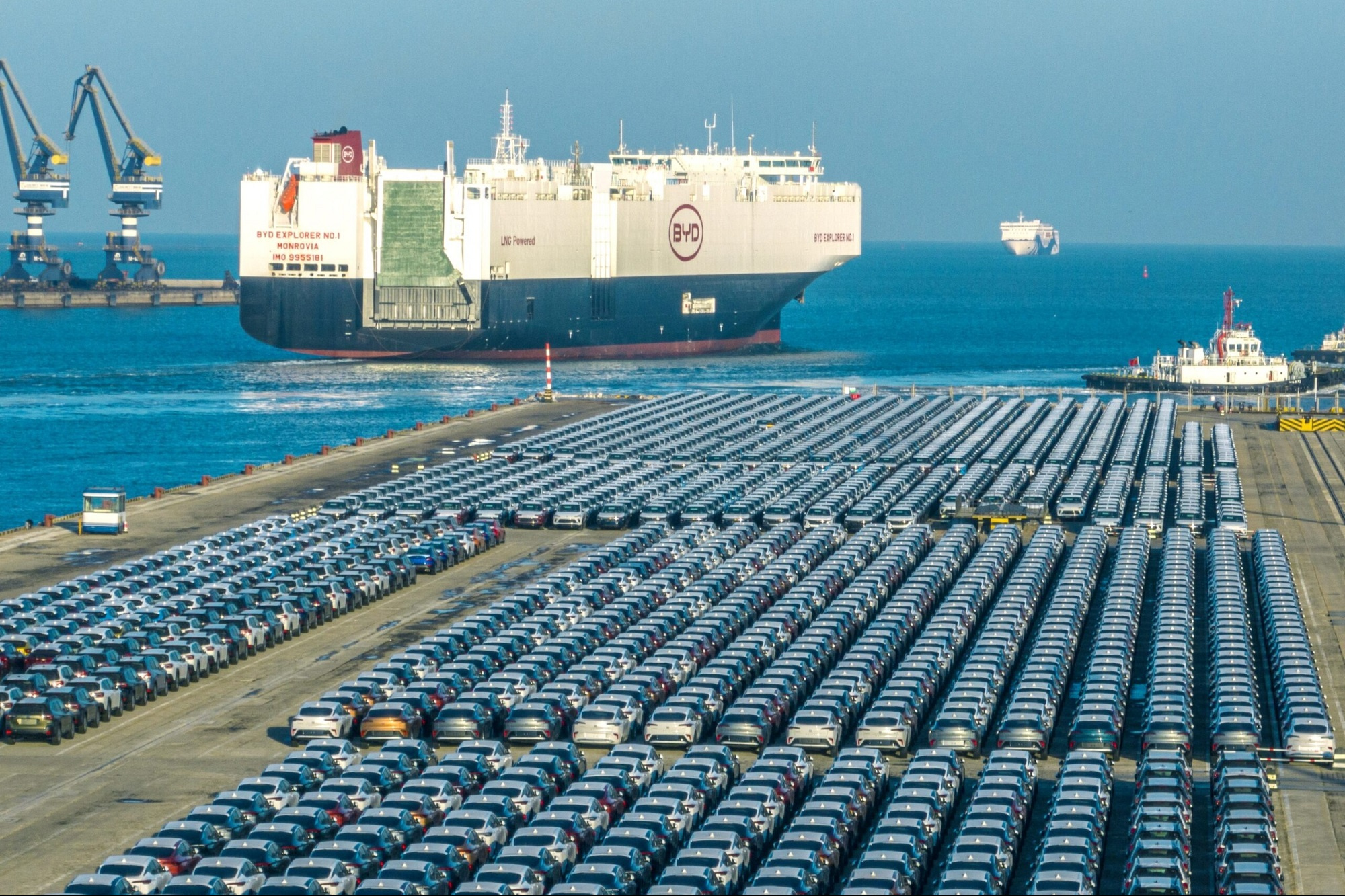 Οι Κινέζοι «πνίγουν» τα logistics: Πουλάνε πλέον περισσότερα αυτοκίνητα στο εξωτερικό 