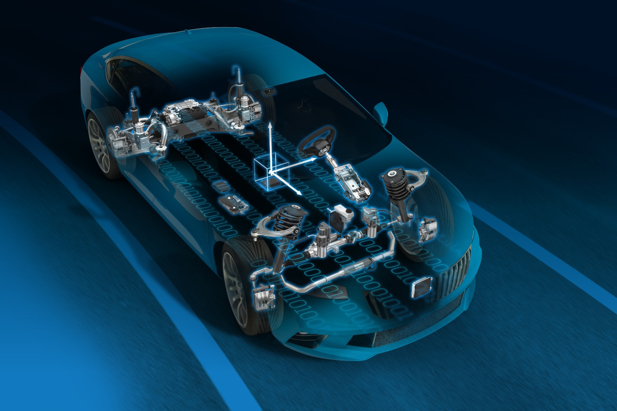 ZF CubiX: Η τεχνητή νοημοσύνη που βλέπει τις λακκούβες πριν από το αυτοκίνητο 